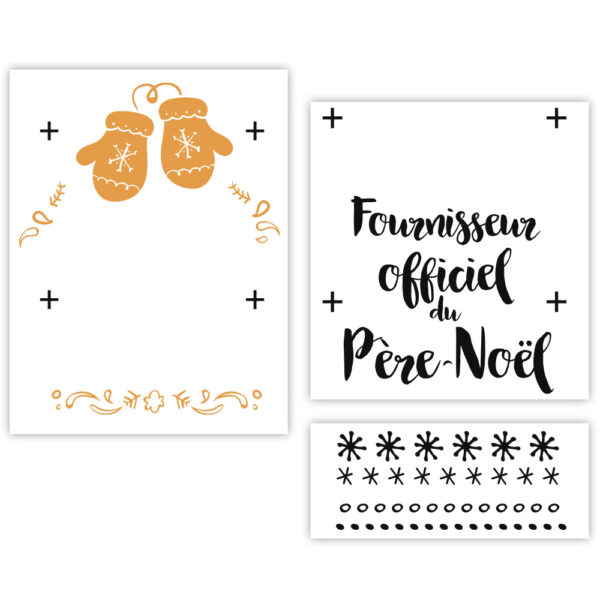 Sticker vitrine Fournisseur du Père Noël – Image 4